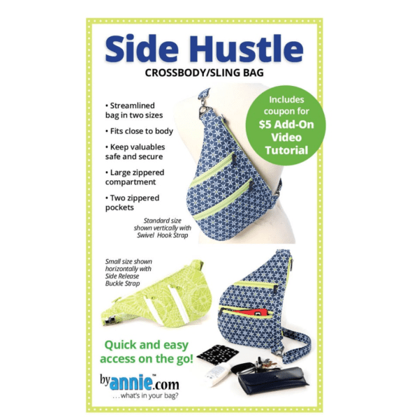 Side Hustle pattern from by Annie